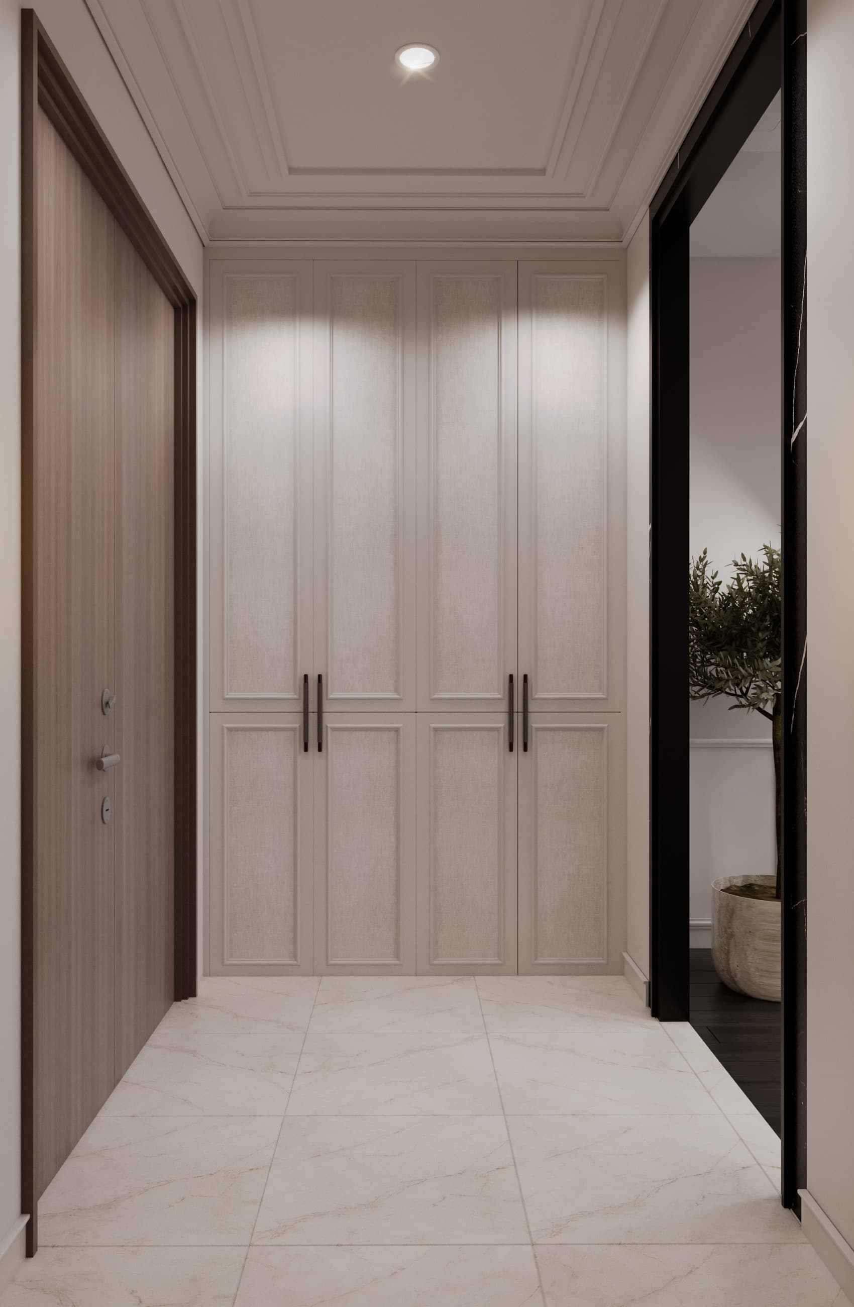 Foyer Vertical Frame interior visualization