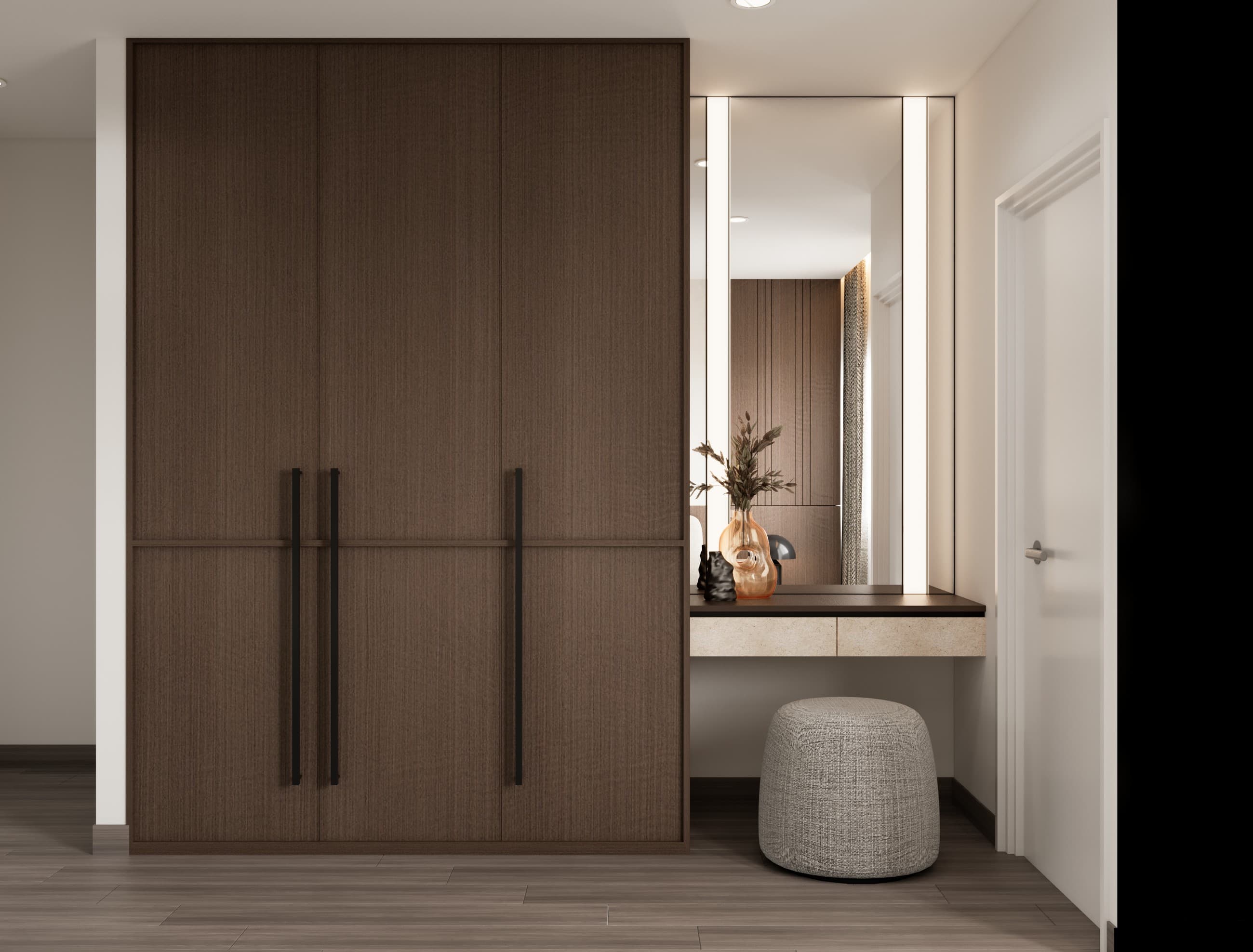 Bedroom Detail View interior visualization
