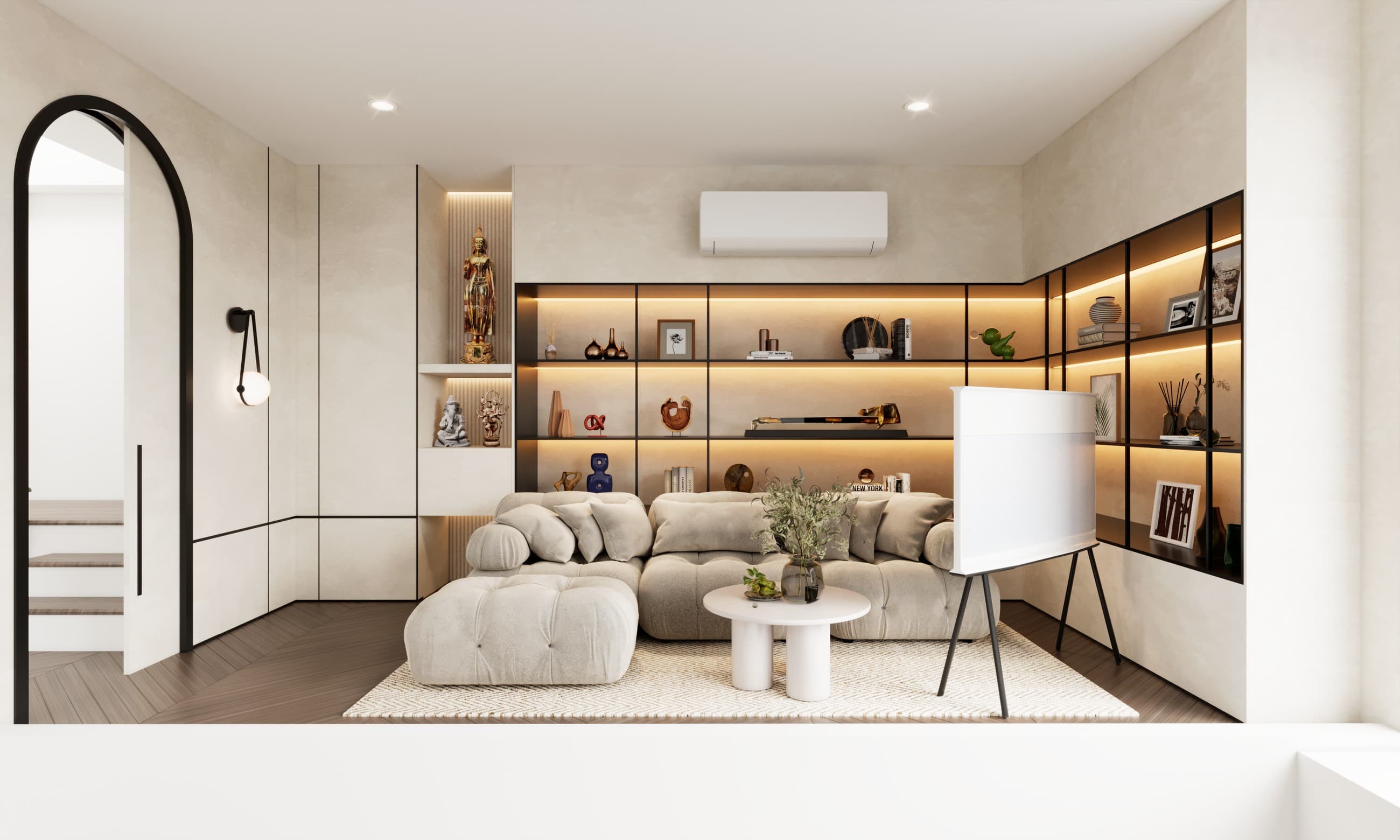 Relax Area interior visualization