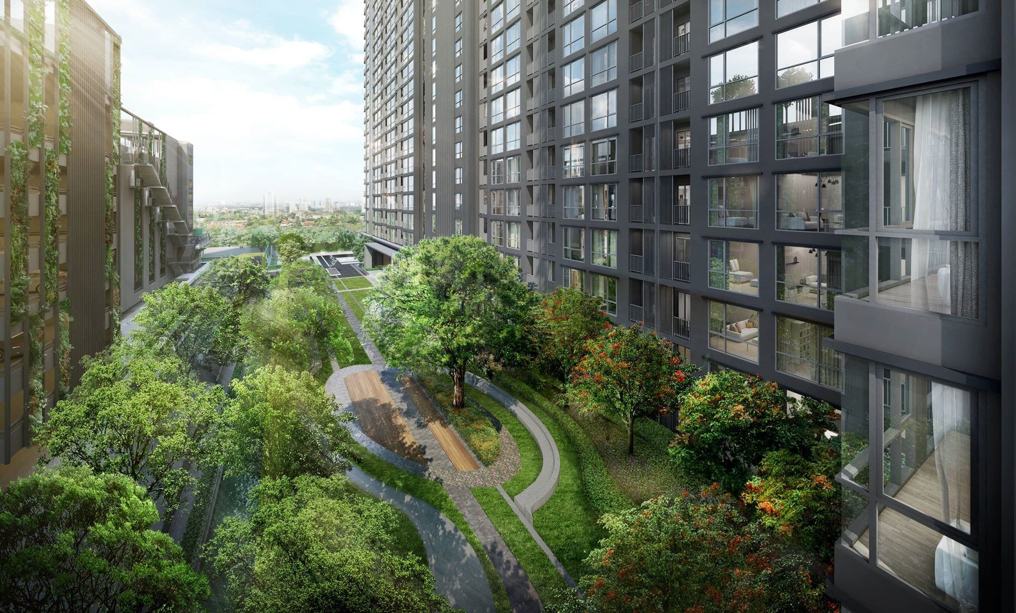 Courtyard Preview architecture visualization